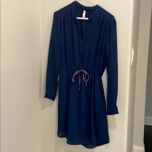 Navy blue dress